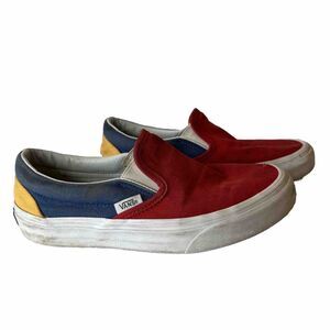 Vans Colorful Slip On Sneakers Men's 4/Womens 5.5 Off the‎ Wall Classic